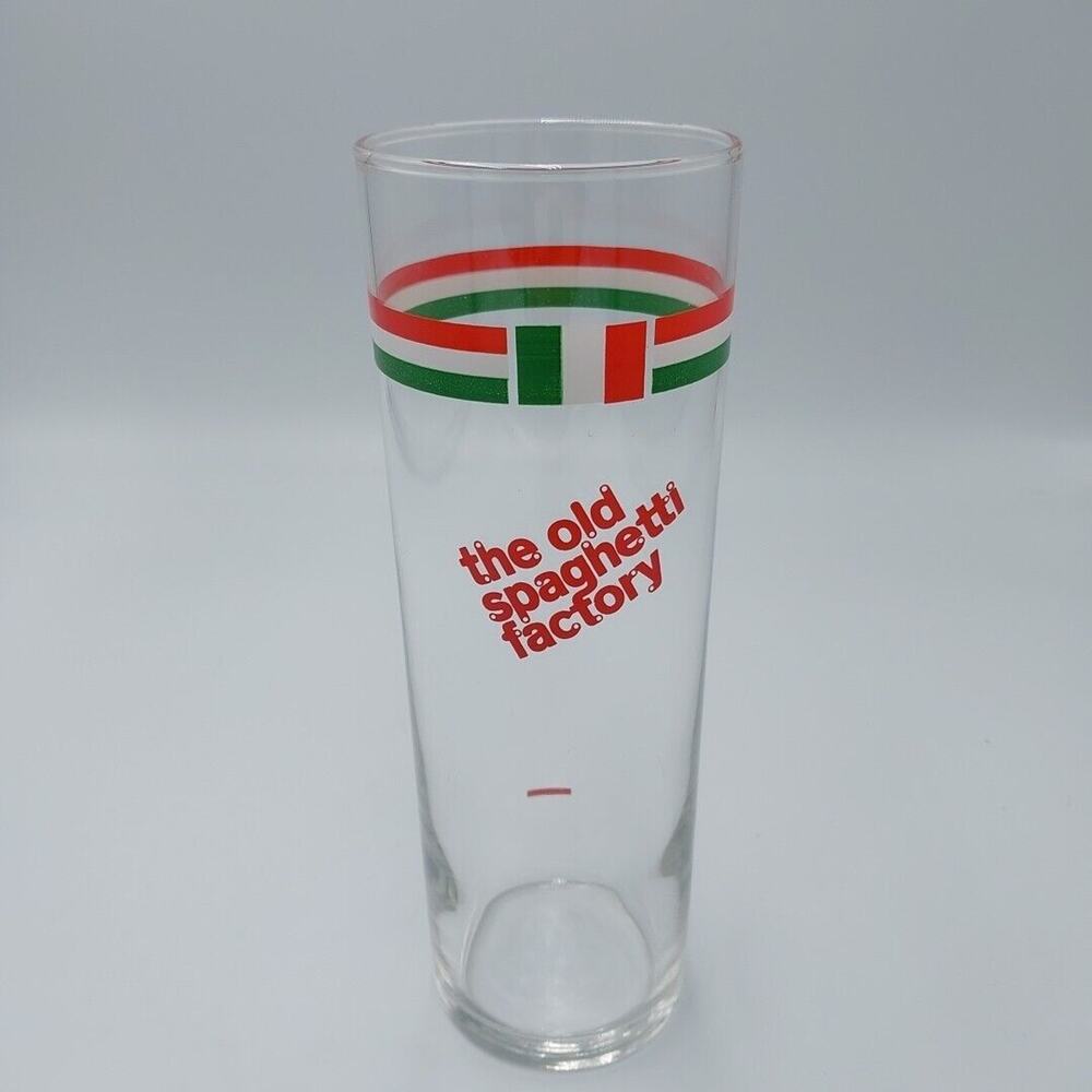 The Old Spaghetti Factory, Vintage Italian‎ Soda Glasses